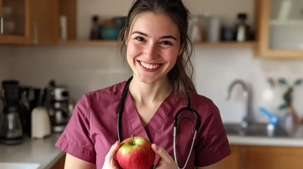 Pediatrician recommends apple crumble recipe for baby