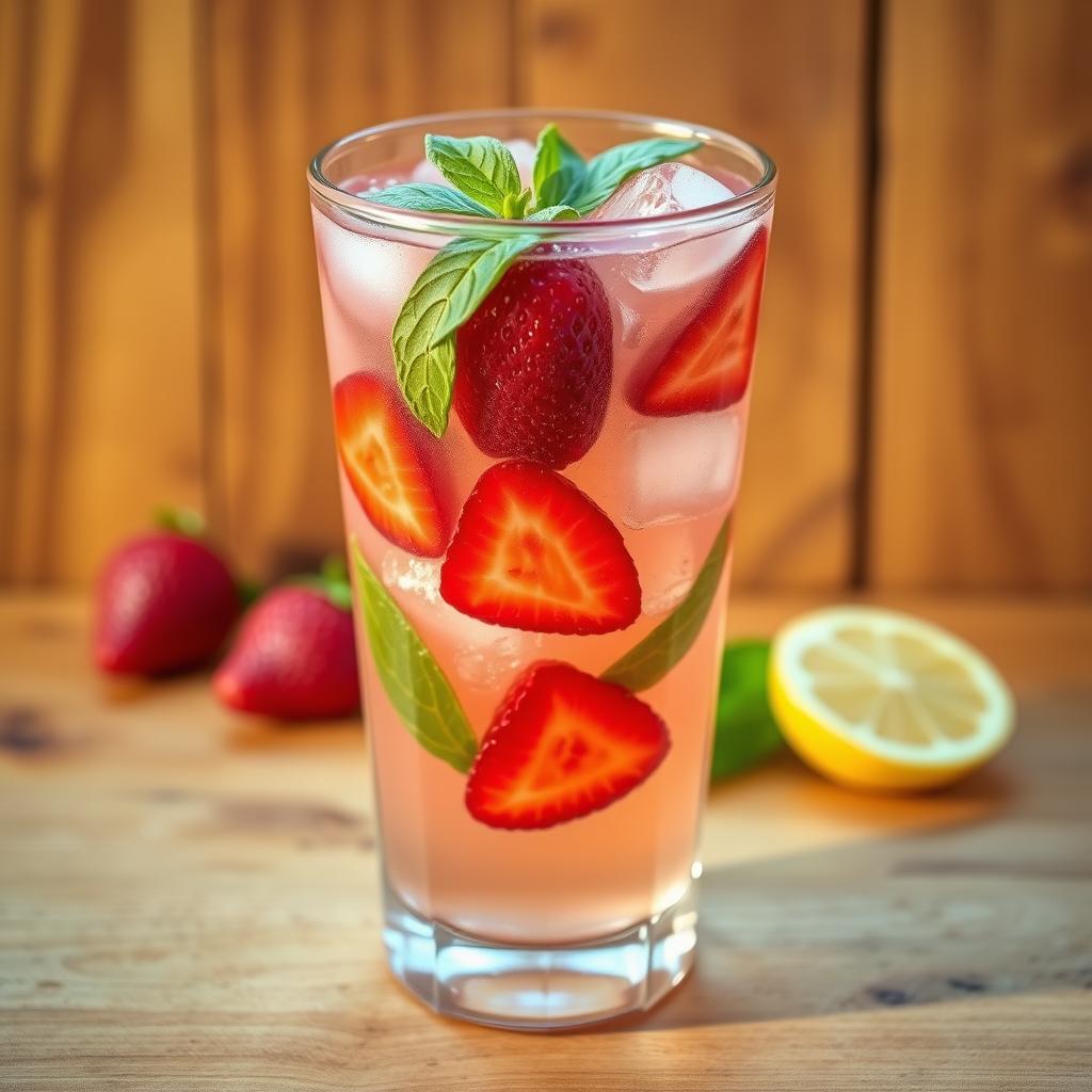 Homemade Strawberry Basil Lemonade Homemade Strawberry Basil Lemonade