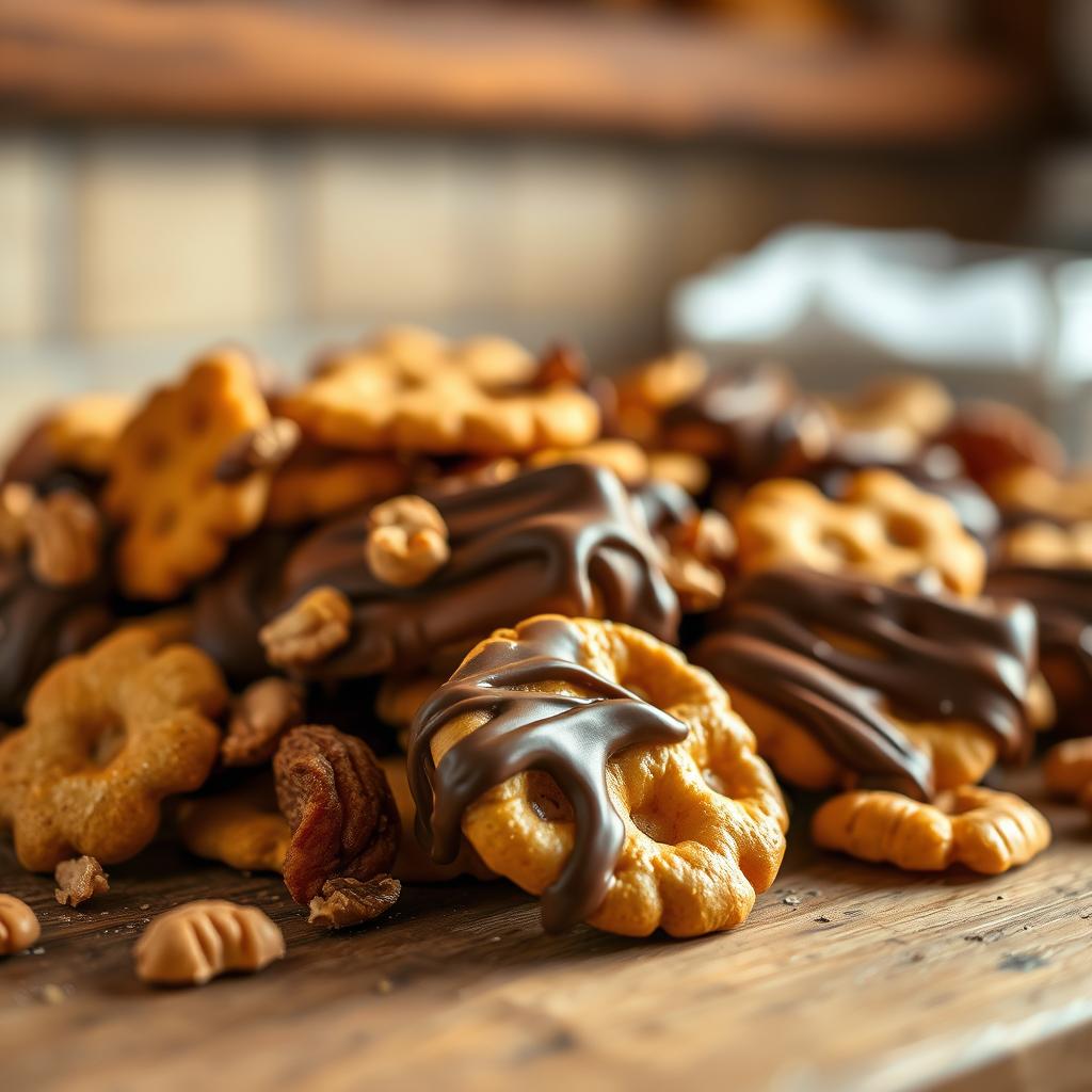 Sweet and salty snacks