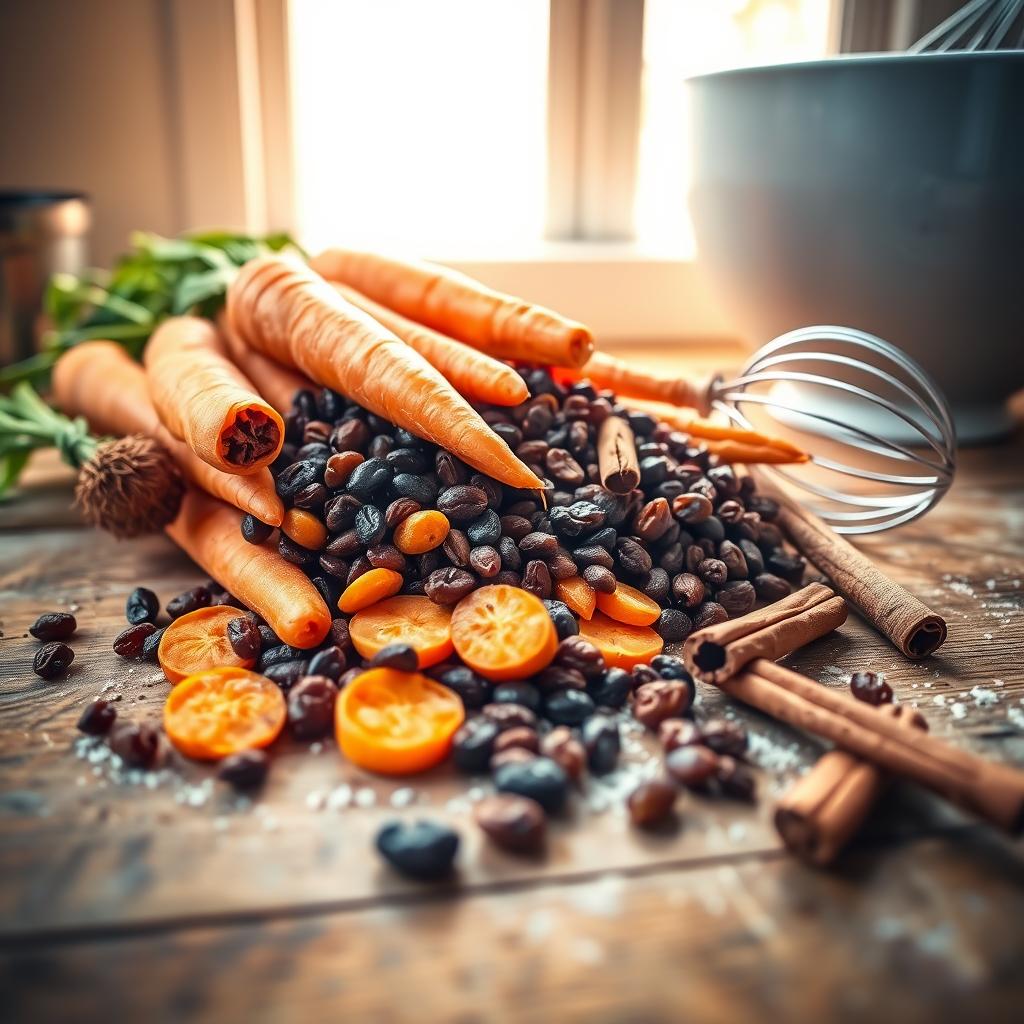 carrot cake ingredients
