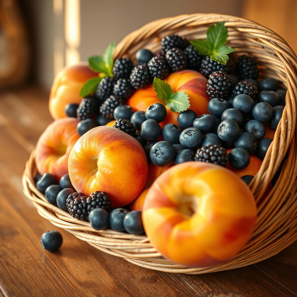 fresh fruit for cobbler