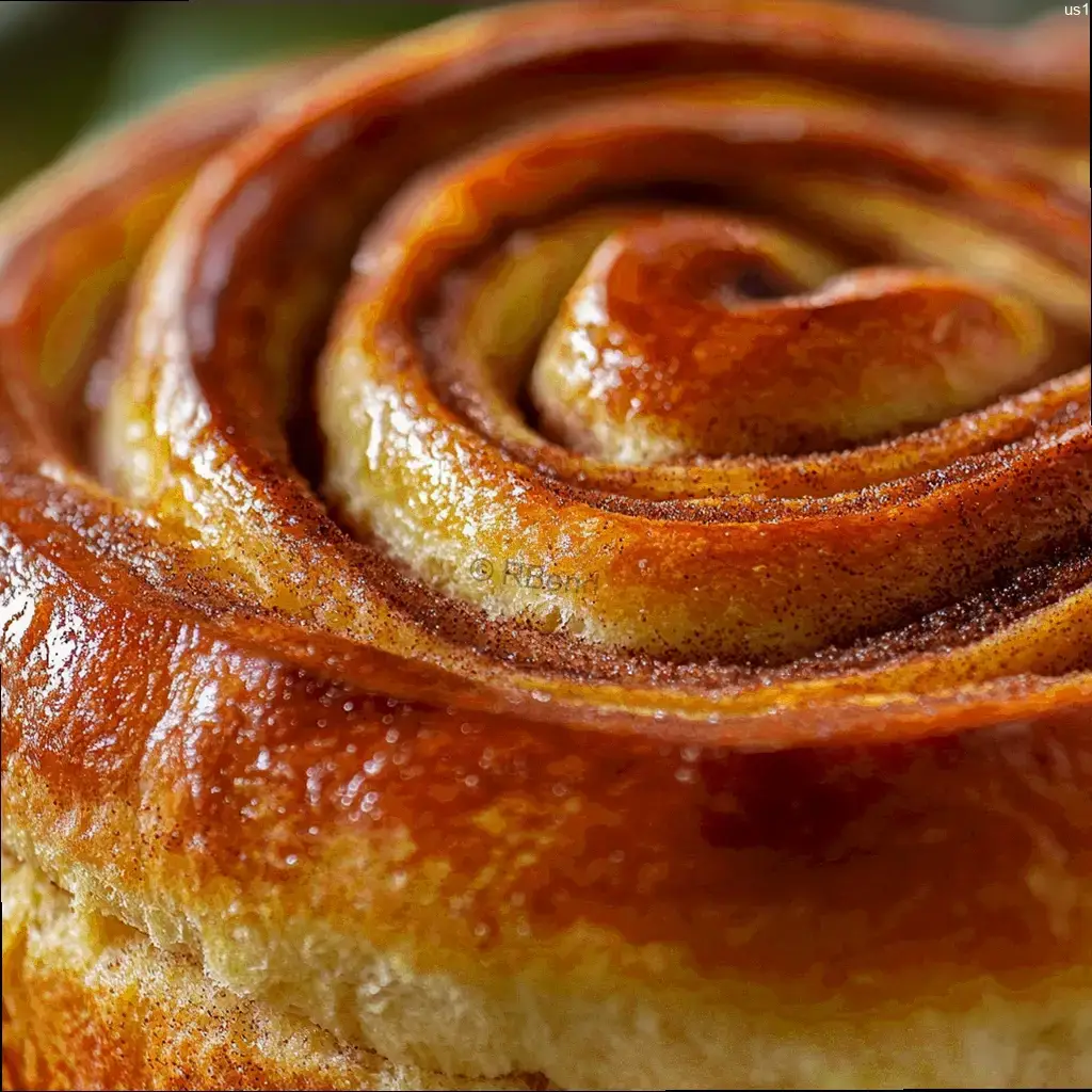 A delectable close-up of a freshly baked cinnamon swirl bread, showcasing its mouthwatering spiral pattern. The loaf is illuminated by soft, natural lighting, casting gentle shadows that accentuate the intricate layers of dough and cinnamon. The crust is a golden-brown hue, with a light dusting of flour that suggests a homemade touch. The bread is set against a clean, minimalist background, allowing the swirls to be the focal point. The overall composition evokes a sense of warmth, comfort, and the irresistible aroma of cinnamon, perfectly capturing the essence of this delicious bread variation. Bread recipe cinnamon swirl bread with golden brown crust and soft layers