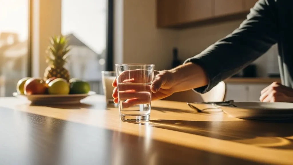 Beverages Nutrition Facts: Complete Guide 2 Person selecting healthy beverage option demonstrating beverage nutrition facts fundamentals in daily routine