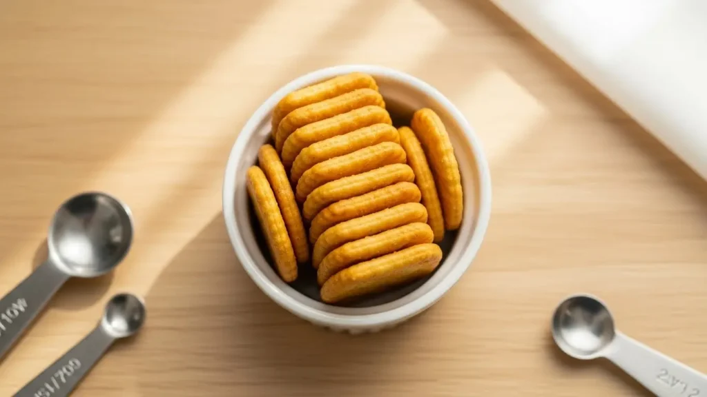 Cheez Its Nutrition Label: Complete Facts & Expert Analysis 1 Single serving of cheese crackers in white bowl representing cheez its calories and portion size