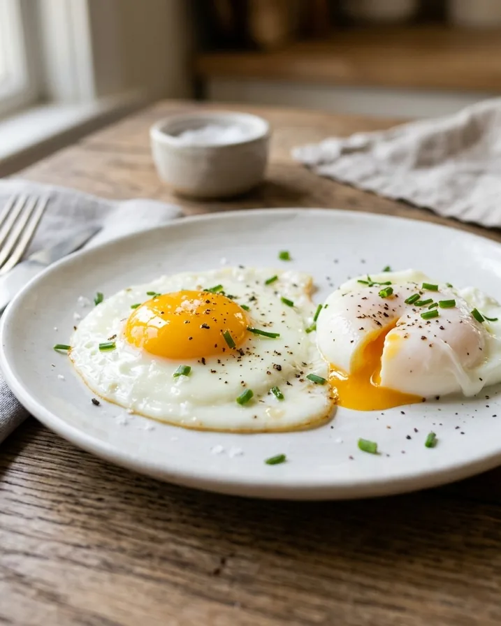 Detail view of calories in 2 eggs