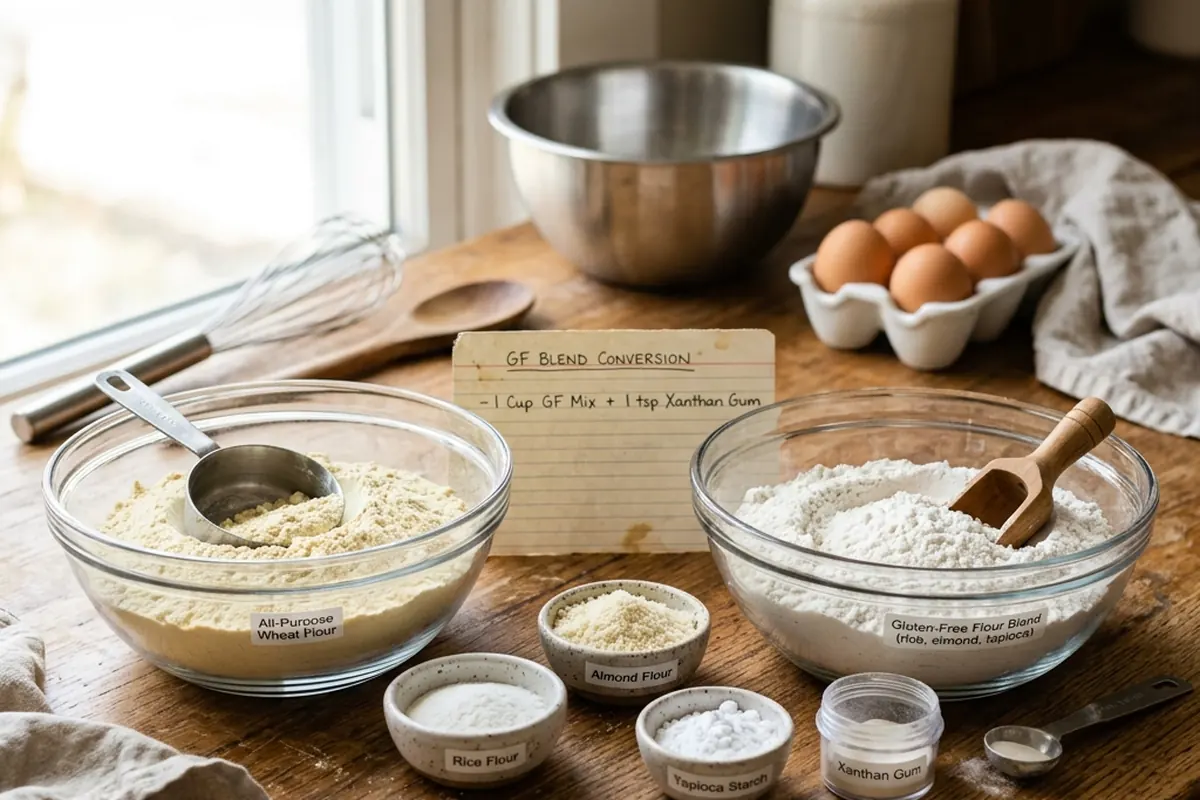 gluten free flour step by step