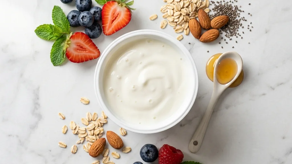 Editorial photo of nutritional value for activia yogurt
