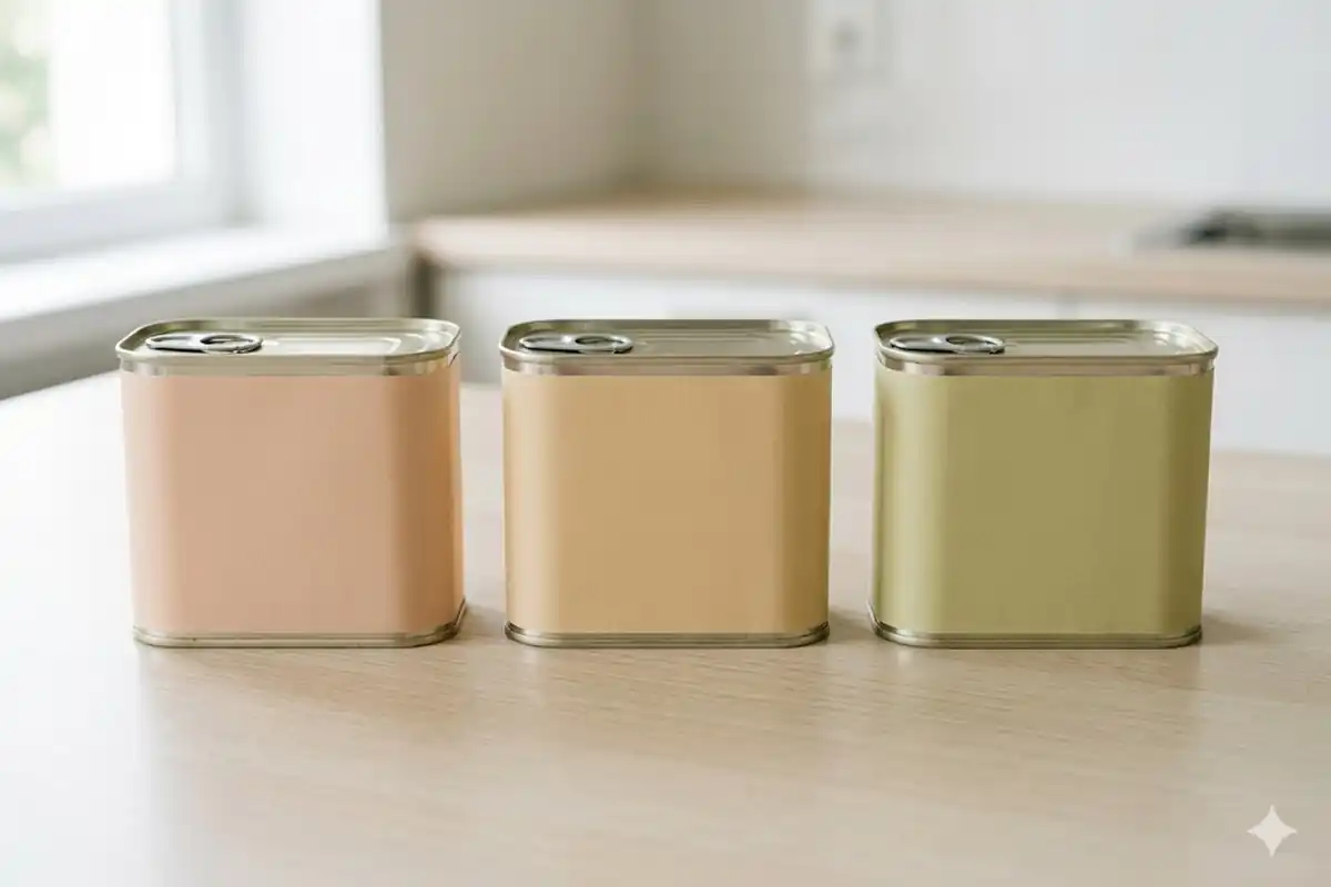How the Spam varieties compare: Classic, Less Sodium and Lite Three cans of luncheon meat lined up to suggest different varieties
