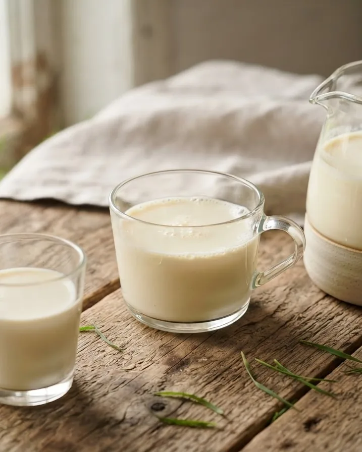 Close-up illustrating a2 Cow Milk Nutrition Facts Per Cup, 100 ml and 250 ml