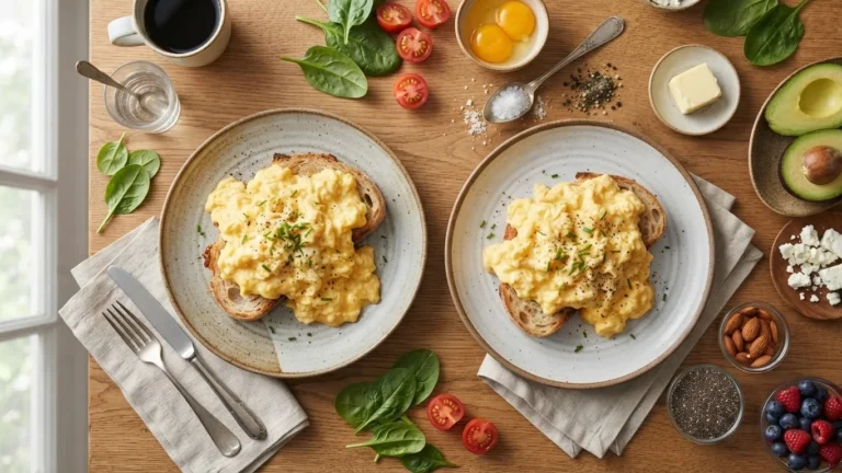 2 Scrambled Eggs Nutritional Information: The Real USDA Numbers
