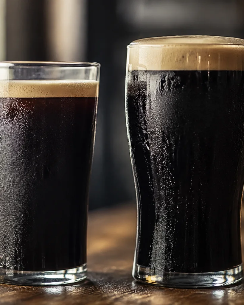 Detail view of pint math: 12 oz vs the pub pour