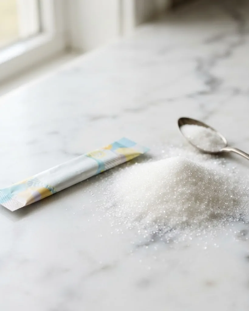 Detail view of the Sugar Reality: 11 Grams in One Packet