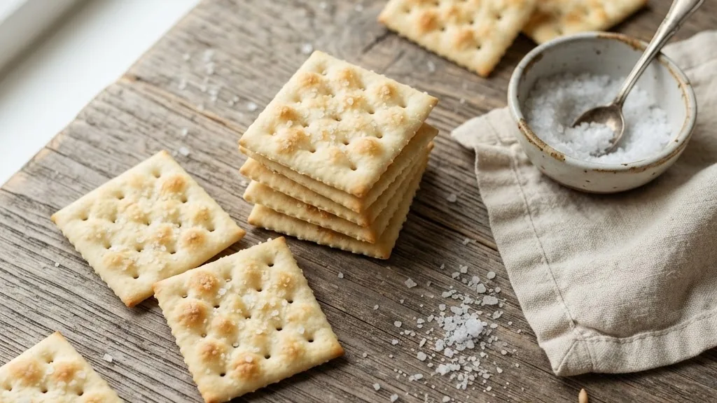 Editorial photo of saltines nutrition