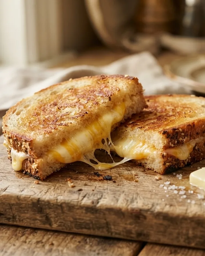 Detail view of where the Salt Hides: Sodium From Bread, Cheese, and Salted Butter Combined