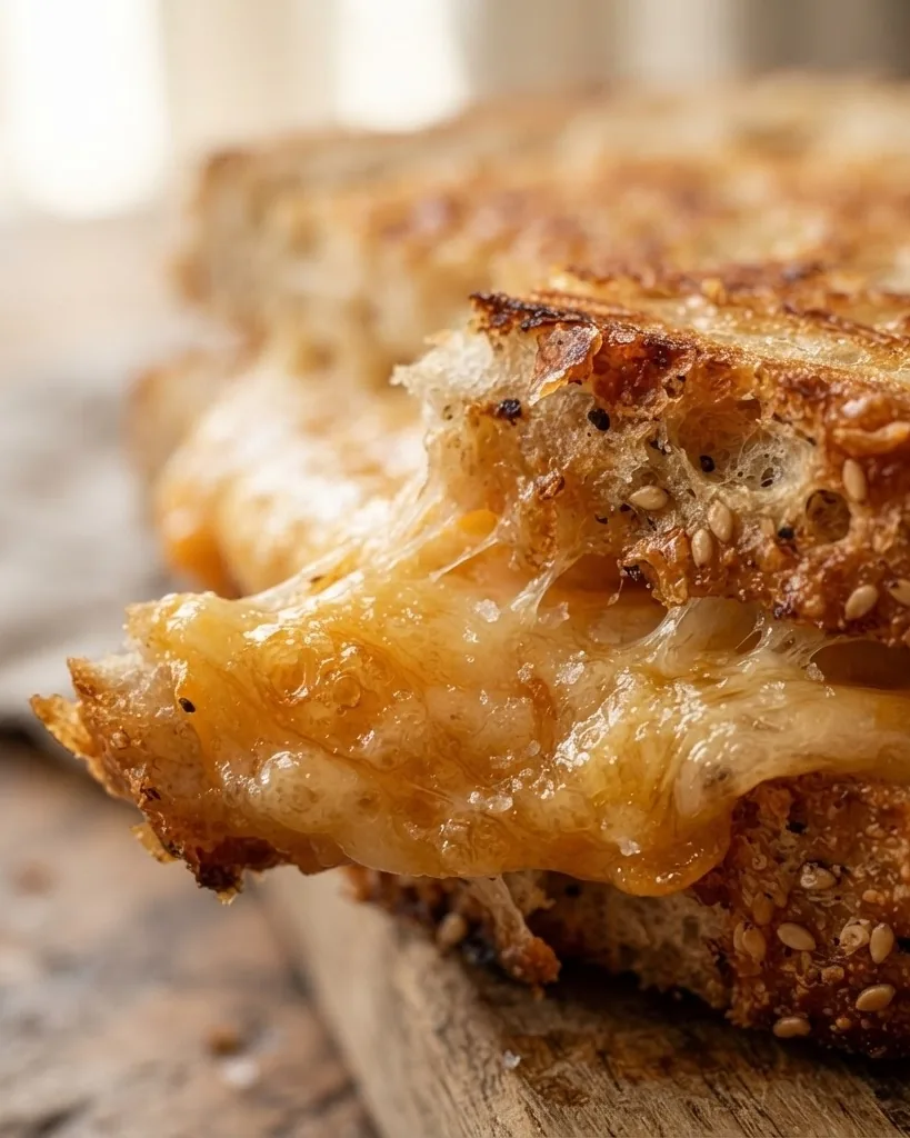 Detail view of the Calcium Upside: How Two Cheese Slices Deliver 40 Percent of Your Daily Target