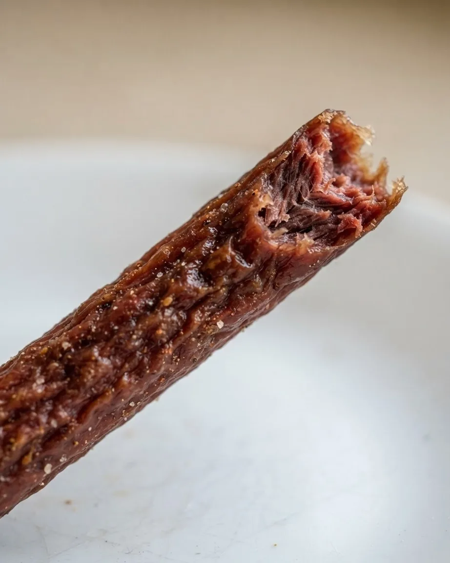 Detail view of monster stick macros: 260 calories in one 55-gram serving