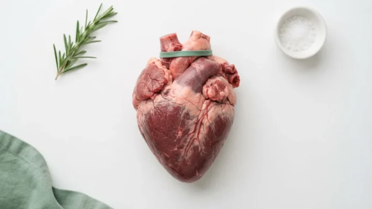 Beef Heart Nutrition: The 3 oz Panel and 100 g Raw Numbers, Read Line by Line