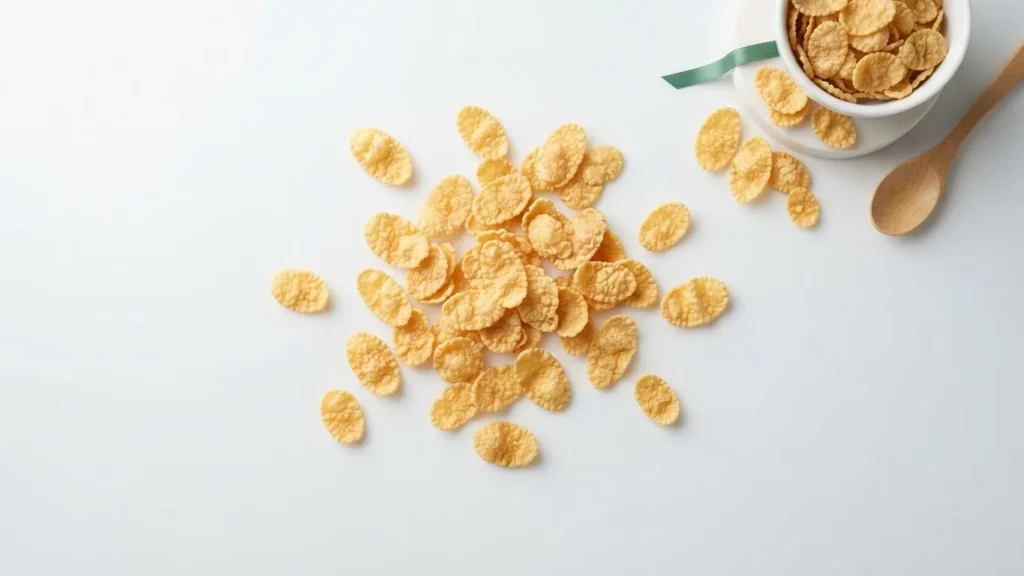 Editorial photo of corn flakes nutrition facts