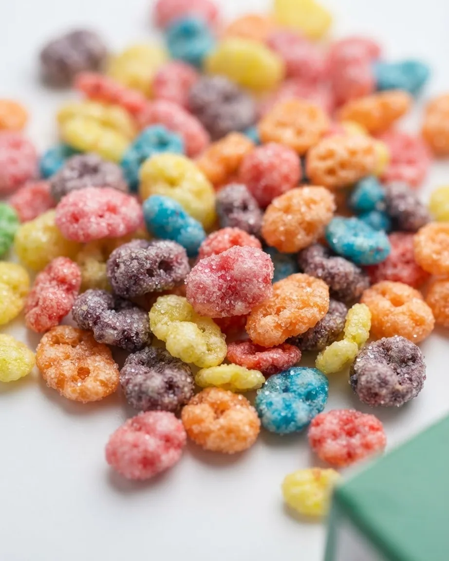 Detail view of fat and protein: the two smallest numbers on the box