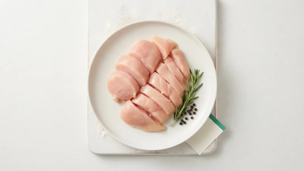 Nutrition Facts for Chicken Breast Boneless Skinless