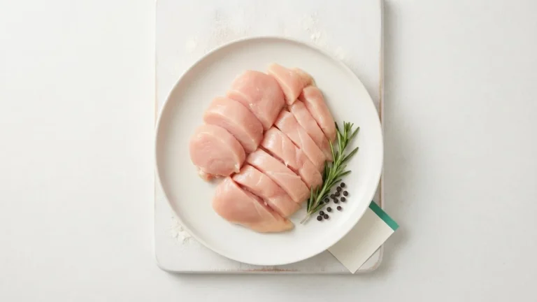 Nutrition Facts for Chicken Breast Boneless Skinless