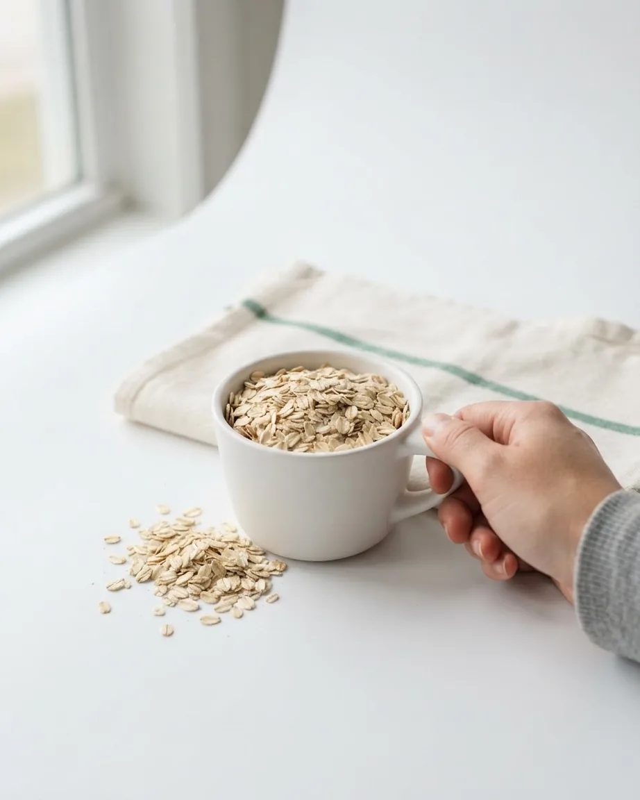 Detail view of serving Size: Half a Cup Dry, Not Cooked