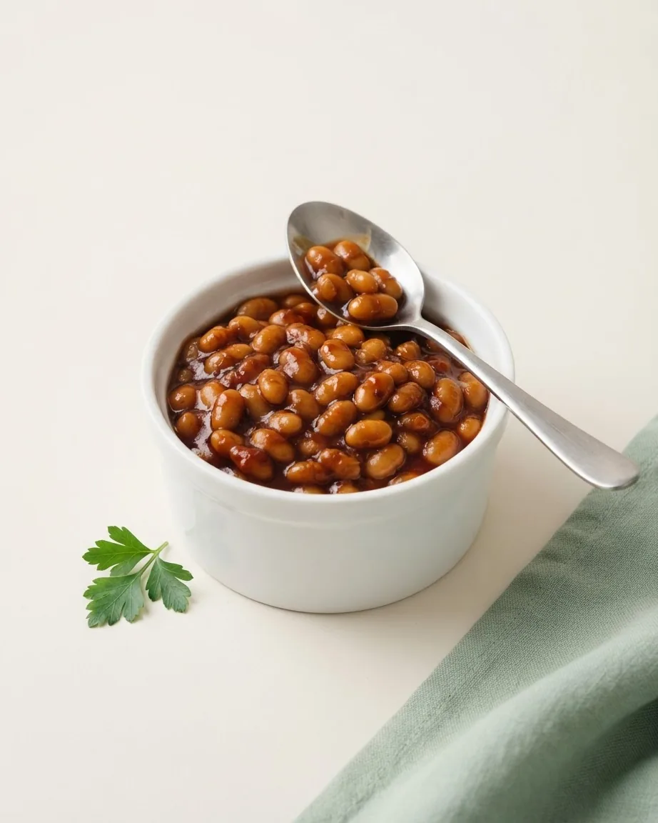 Close-up illustrating the Standalone Answer: What a Serving of Baked Beans Actually Delivers