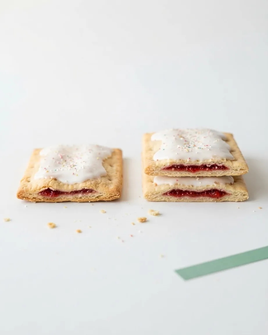 Close-up illustrating the standard serving is 2 pastries (96 g), not one